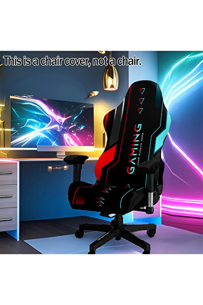 Choice غطاء كرسي ألعاب أنيق من إي-سبورتس-108، طقم واحد، مرن وقابل للغسل، مناس...