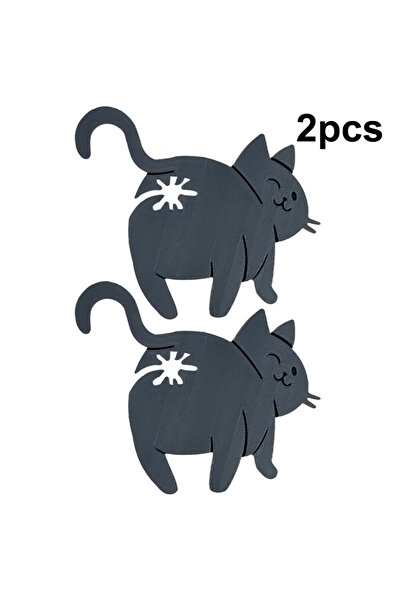 Choice مشبكان ثلاثي الأبعاد على شكل مؤخرة قطة لأكياس الخبز والوجبات الخفيفة، أداة مطبخ مبتكرة لتخزين الطعام.