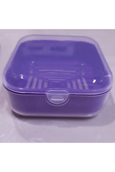 Choice Purple G4930C 1Pce Travel Mini Soap Box – Leakproof Design, Morandi Co...