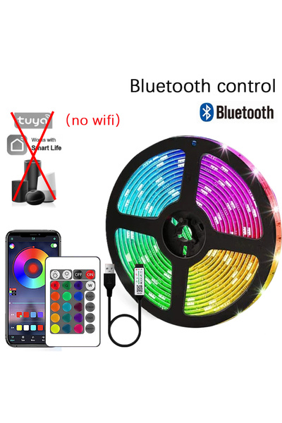 Choice شريط إضاءة LED ذكي مرن من Tuya بطول 10 أمتار، يعمل بتقنية البلوتوث وال...