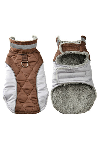 Choice ملابس دافئة للكلاب من L Brown لفصل الشتاء، ملابس قابلة للتعديل للحيوان...