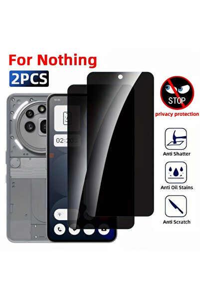Choice5 Anti Peeping 2 Pieces Nothing Phone 3a 2Pcs Anti-Spy Tempered Glass F...