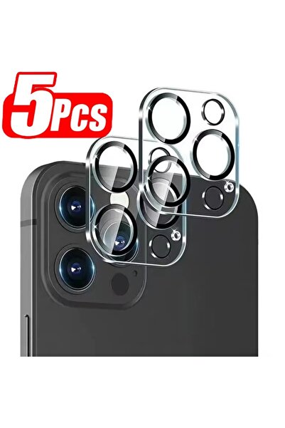 Choice 5 قطع واقي عدسة كاميرا زجاجي لهواتف آيفون 16 برو أو 16 برو ماكس (من قط...