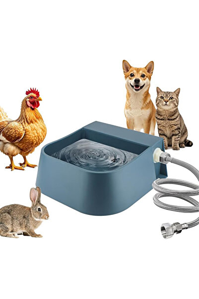 Choice 2 L Dog Automatic Water Bowl Dispenser with 1.5m Water Hose 2L Outdoor...