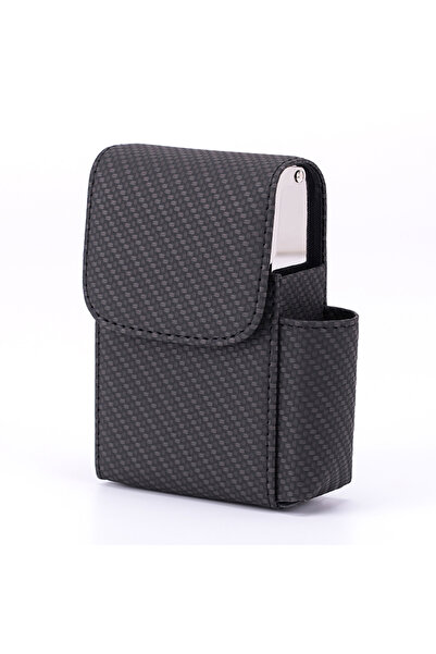 choice2 GRAY PU Leather Cigar Storage Box King Regular Slim Size Sliding Ciga...