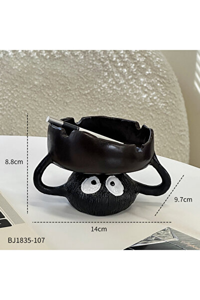 Choice Bj1835-107 Cartoon Cute Coal Ball Ashtray, Home Living Room Coffee Tab...