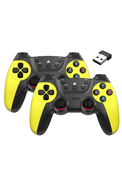 Choice Yellow Wireless Controller For Android Phone Mobile Cell PC TV Box Gam...