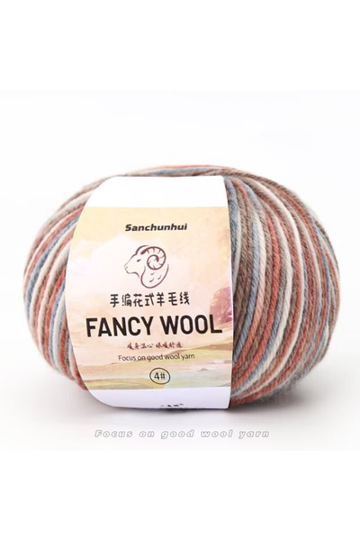 Choice ١٠ لفات من خيط صوفي ميرينو، وزن كل لفة ٥٠ غرام، خيوط صوف للأطفال، مناس...