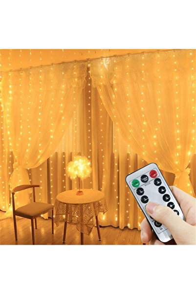 Choice سلسلة إضاءة ستارة USB بيضاء دافئة، 600 مصباح LED، 6x3 متر، زينة جدارية...