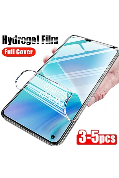 Choice26 فيلم هيدروجيل 3 قطع لهواتف ون بلس نورد، 3-5 قطع فيلم جل لهواتف 12 و1...