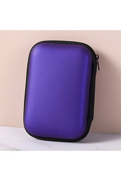 Choice حقيبة تخزين للسفر A-03، حافظة شحن لسماعات الأذن، حقيبة بسحاب، كابل سفر...