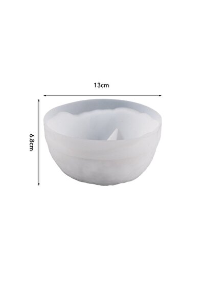 Choice قالب سيليكون لصنع صندوق تخزين غير منتظم، قالب وعاء تخزين سلطة فواكه، قالب ديكور منزلي للتخزين