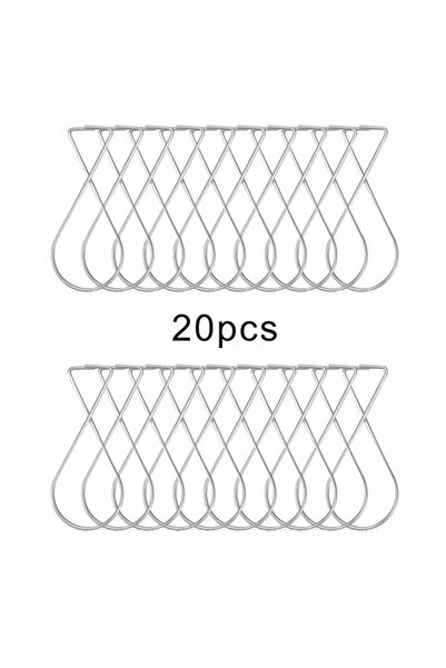 Choice 20 قطعة من مشابك السقف ZEXEF، 20/50 قطعة من خطافات تعليق الملابس، خطاف...