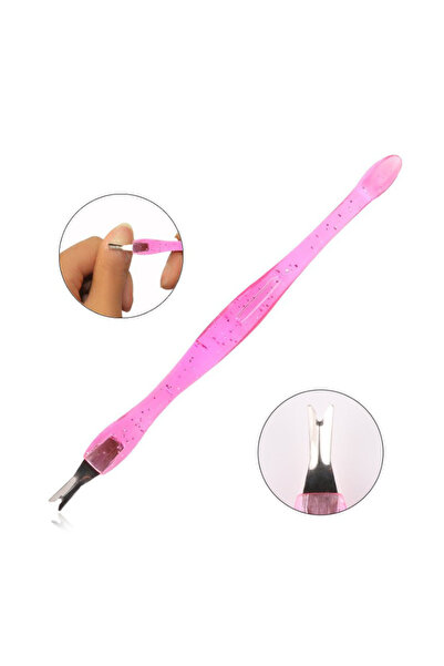 choice2 1 قطعة 1 قطعة ألوان مزيل الجلد الميت شوكة فن الأظافر مزيل البشرة كماش...