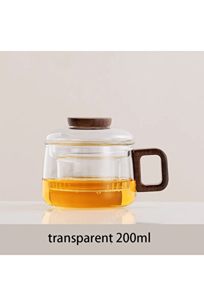 Choice 200ml clear Heat-Resistant Glass Tea Cup With Filter Multi-Purpose Tea...