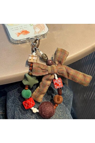 Choice زينة أخرى أنيقة لفصلي الخريف والشتاء، سلسلة هاتف مزينة بخرز على شكل في...