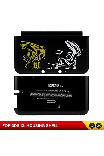 Choice غطاء بديل لجهاز بلاك مونسترز، إصدار ذهبي وأسود جديد محدود، لجهاز 3DS X...