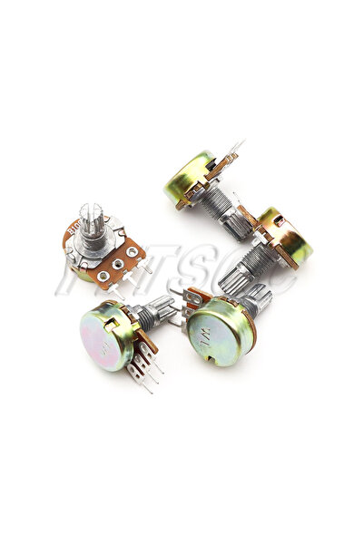 Choice1 5 قطع من مقاومات الجهد الخطية WH148 ذات 3 أطراف بطول 15 مم، مقاومة 10...