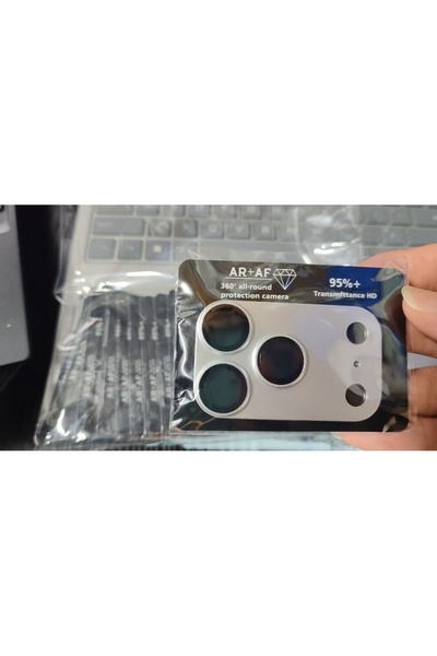 Choice زجاج مقوى عالي الوضوح لهاتف آيفون 17 برو ماكس الفضي، ملحقات عدسة الكاميرا، زجاج مقوى 360 درجة