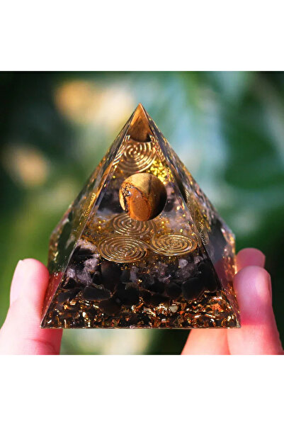 Choice هرم طاقة a32 أورغونيت ريكي كرة الجمشت الطبيعية أحجار كريمة علاجية أدوا...