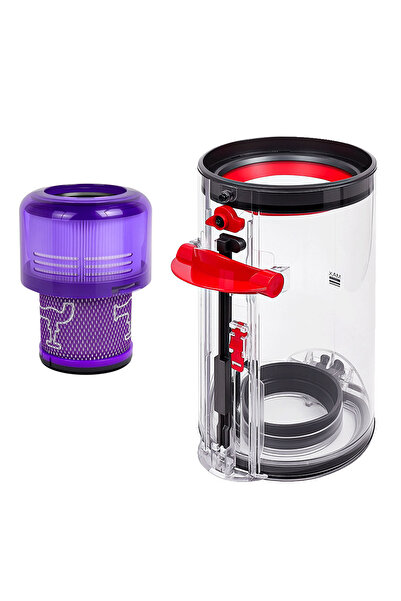 Choice مجموعة بديلة مُحسّنة لعلبة غبار بديلة لملحقات مكنسة دايسون V11 وV15 وSV14