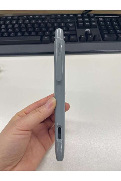 Choice حافظة رمادية فضية اللون لقلم الرصاص من الجيل الثاني، غطاء واقٍ قابل لل...