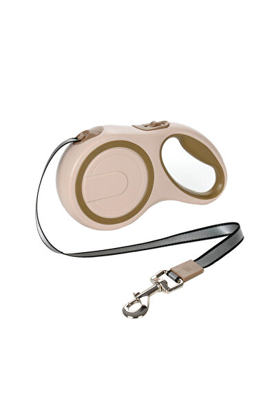 Choice 8M Khaki Retractable Pet Dog Leash For Small Big Dogs Hiking Running Nylon Rope Automatic Extending