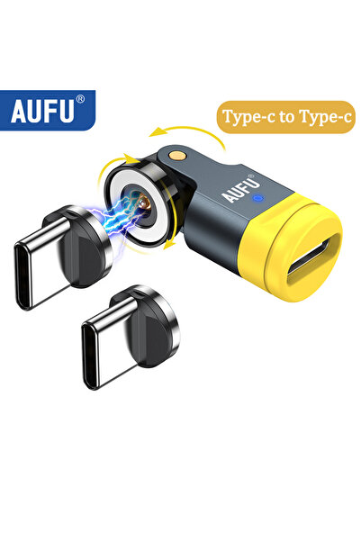 Choice محول أحادي السن لـ 2TC AUFU، محول مغناطيسي دوار 540 درجة، كابل شحن USB...
