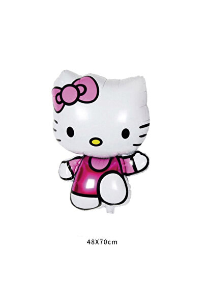 Miniso as the picture iridescent Cartoon Angel Kitty Cat Balloon for Children...