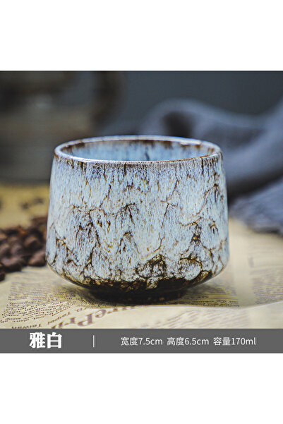 Choice كوب قهوة سيراميكي ملون قابل للتفاعل، سعة أقل من 200 مل، قطعة واحدة، كو...