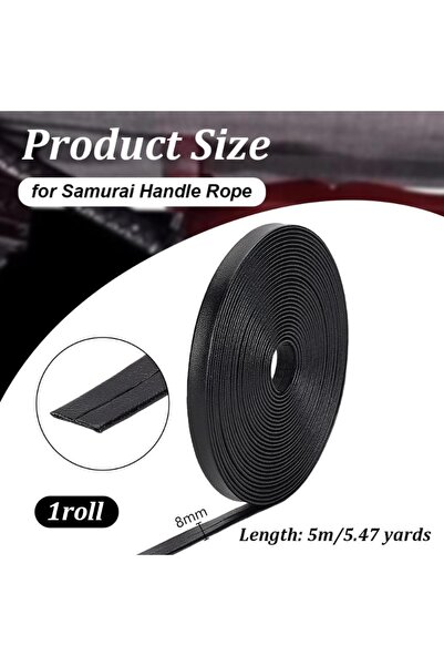 Choice1 AECH03-12326 لفة واحدة بطول 5 أمتار من حبل لف مقابض السيوف المصنوع من...