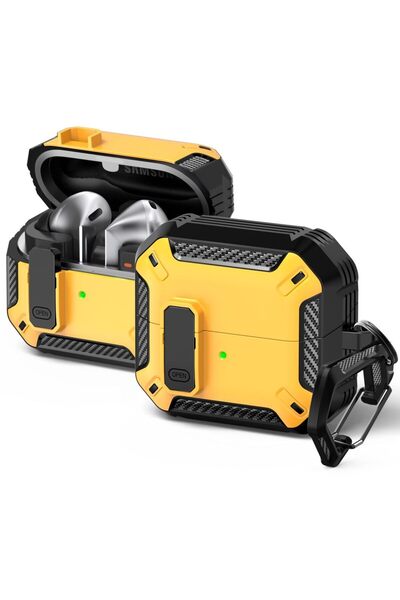 Choice جراب سماعات أذن أصفر اللون لسماعات Buds 3 FE (2025) / Buds 3 Pro (2024...