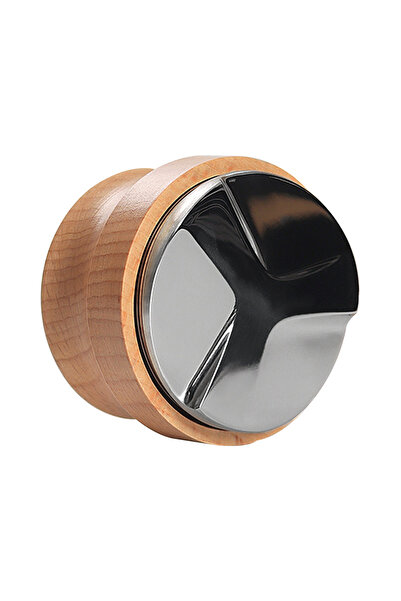 Choice1 مكبس قهوة خشبي ٥١ مم، مكبس قهوة إسبريسو يدوي احترافي ٥١/٥٣/٥٨ مم، عمق...