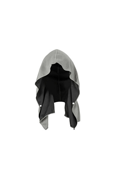 Choice منشفة رمادية مبردة بغطاء للرأس - منشفة بغطاء للرأس، تقنية تبريد بالتبخ...