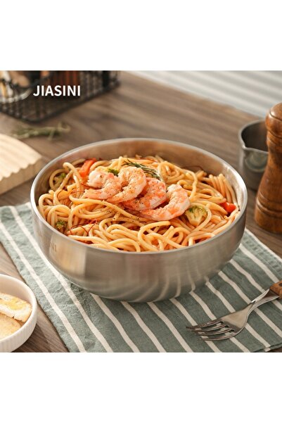 Choice وعاءان من الفولاذ المقاوم للصدأ لتحضير النودلز، عالي الجودة، للاستخدام...