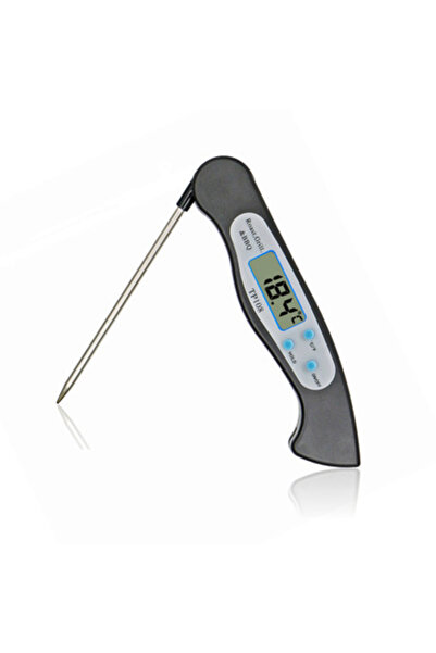 Choice1 ميزان حرارة رقمي أسود مقاوم للماء للحوم، مناسب لطهي الطعام، قراءة فور...