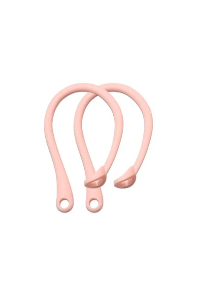 Choice زوج واحد من خطافات الأذن الوردية المضادة للضياع لسماعات AirPods 1 و2 و...