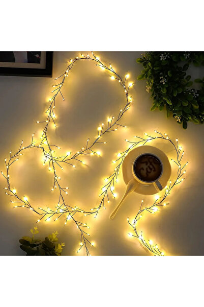 Choice سلسلة إضاءة LED بيضاء دافئة بطول 36 مترًا، مزودة بـ 1000 مصباح LED، وق...