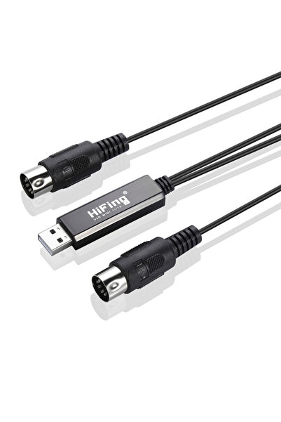 Choice كابل USB عالي الدقة بطول 2 متر، مدخل ومخرج واحد، واجهة 5 دبابيس، محول ...