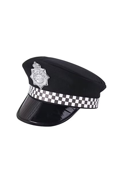 Choice4 17HE0383 Party costume accessories A variety of uniform size police h...