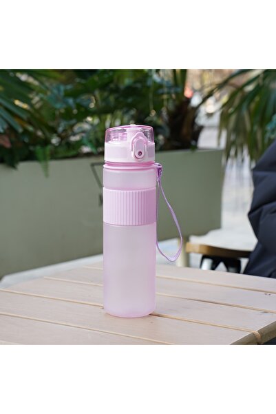 Choice PURPLE 530ml 530ml BPA-Free Plastic Water Bottle with Lid and Strap - ...