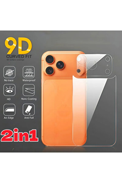 Choice واقي شاشة خلفي مقوى ناعم + زجاج عدسة لهاتف iPhone 17 Pro Max و 17 Pro ...