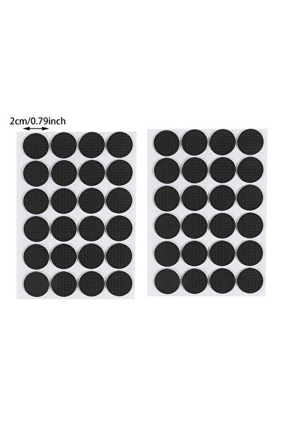 Choice B 2 سم - 48 قطعة، وسادات لاصقة لحماية أرجل الأثاث والكراسي، مضادة للان...