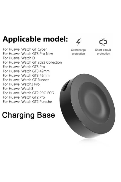 Choice Single Black A Charger Dock For Watch 3 3 Pro ECG GT2 GT3 Pro Magnetic...
