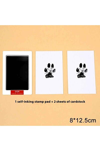 Choice مجموعة حبر بصمات أقدام القطط والكلاب من ستايل 2 هوا هوا، آمنة وغير سام...