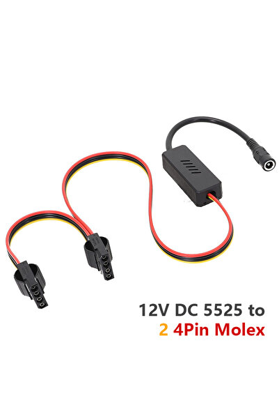 Choice 2 كابل إمداد طاقة محرك الأقراص الصلبة من نوع Molex رباعي السنون، قطعة ...