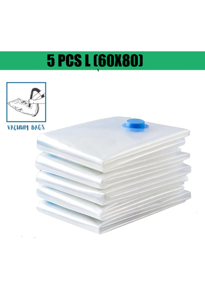 Choice Show In Picture 5Pcs-60x80-Only Bag Vacuum Storage Bags, Space Saver B...