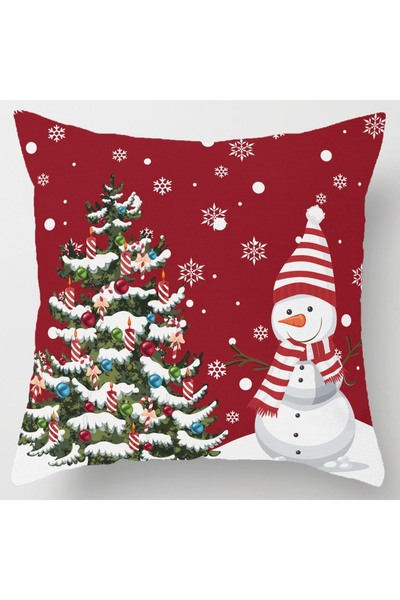 Choice 45x45cm Pink Christmas cushion set 45* 45cm pillowcase Christmas ornam...