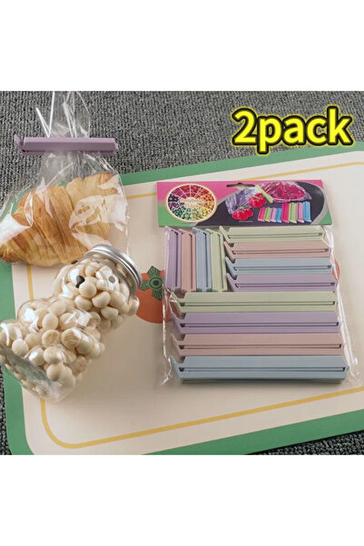 Choice3 عبوتان، 12 قطعة/عبوة، مشبك إغلاق أكياس تخزين الطعام والوجبات الخفيفة ...