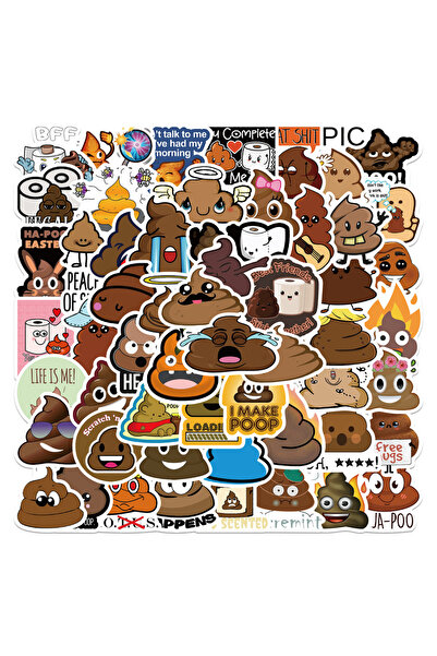 Choice مجموعة ملصقات متعددة الألوان، 60 قطعة، ملصقات تعبيرية مضحكة على شكل بر...